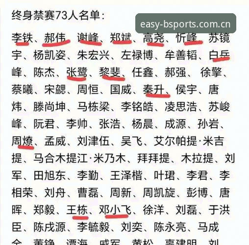 中国足协第三批禁足名单深度体验报告：B体育手机端带你直击足坛反腐风暴